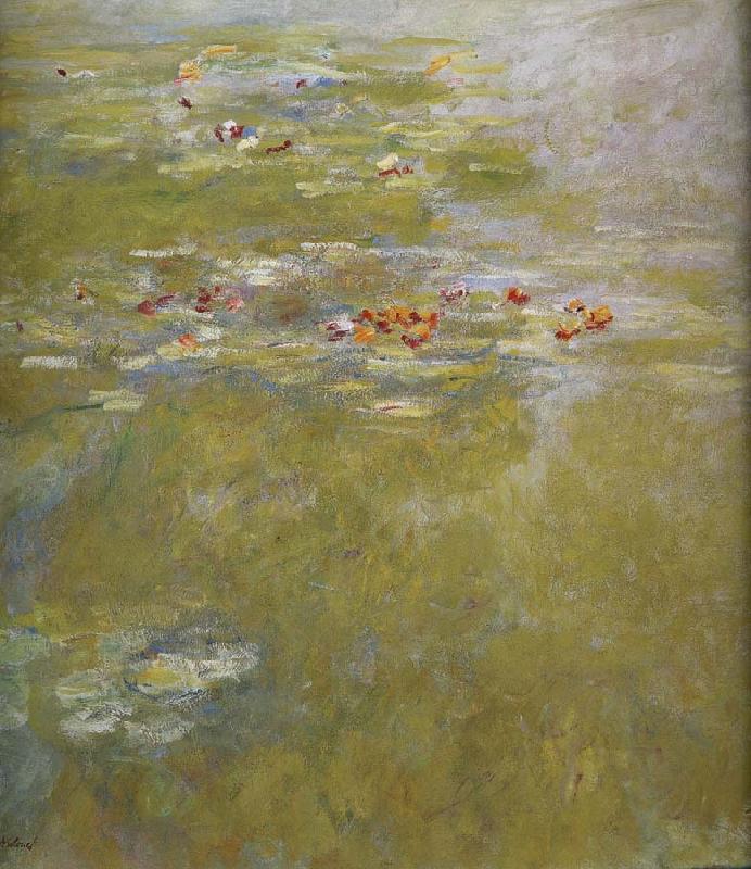 Claude Monet Detail from the Water Lily Pond France oil painting art